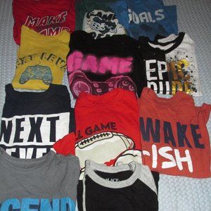 Bundle of Boys shirts - size 7 & 7/8 - long sleeve